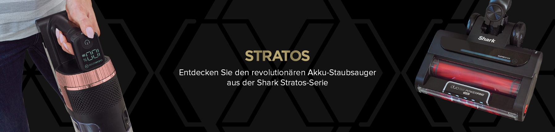 Shark Stratos Akku-Staubsauger